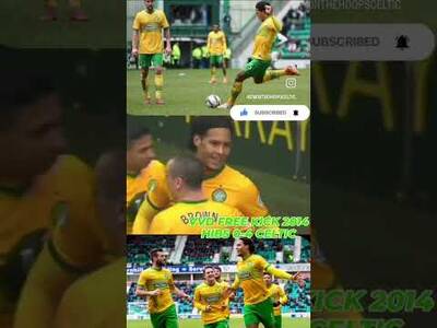 VIRGIL VAN DIJk VS HIBS 2014CELTS WON 4-0#VVD #virgilvandijk #Celticfc