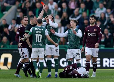Celtic handed clear edge despite Hearts beating Hibs at Easter Road