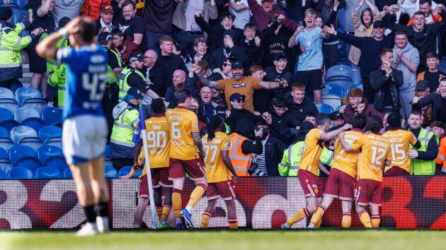 “Big weekend for us and Celtic because Rangers lost,” Derek McInnes