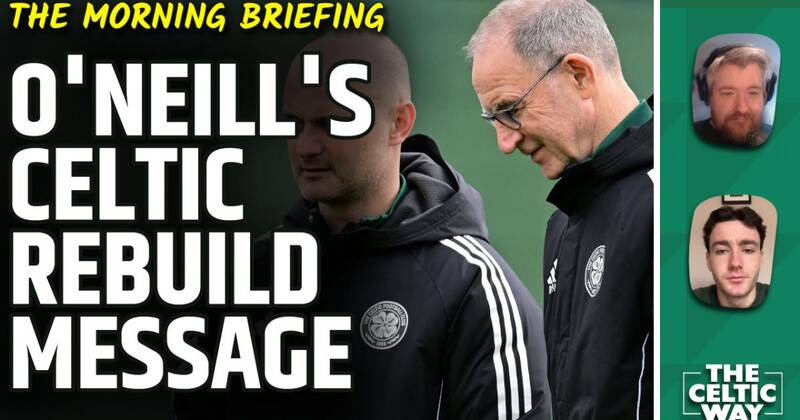 Martin O’Neill’s Celtic rebuild message & Saracchi to Celtic latest