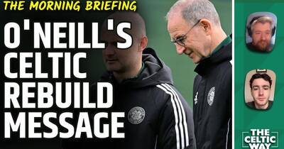 Martin O’Neill’s Celtic rebuild message & Saracchi to Celtic latest