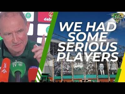 Celtic manager tells us some home truths