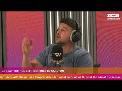 Beat the Pundit | Gordon Dalziel V Dominic in Carlton