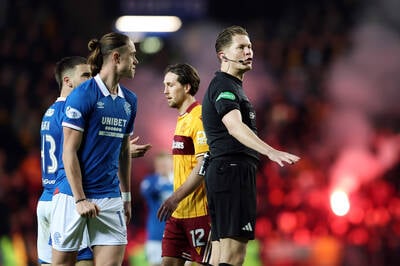 David Dickinson at Easter Road then John Beaton at Tynecastle