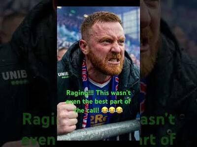 Fuming Rangers fan’s EPIC Superscoreboard meltdown!