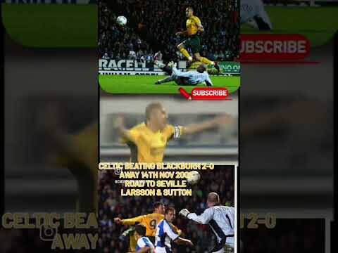 WHEN CELTIC BEAT BLACKBURN 2-0 MEN VS BOYS 🤣💚🍀 #chrissutton ##henriklarsson #celticfc
