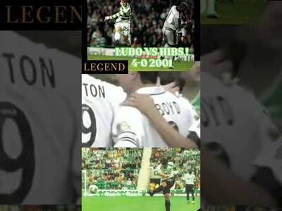 LUBOOOOOO VS HIBS! ‘My best was the goal at Easter Road! #lubo #celticfc