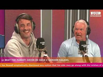Beat the Pundit | Kevin in Oban V Gordon Dalziel