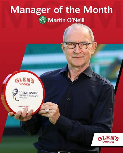 “Even at 74 years of age, it’s still actually nice to get it,” Martin O’Neill