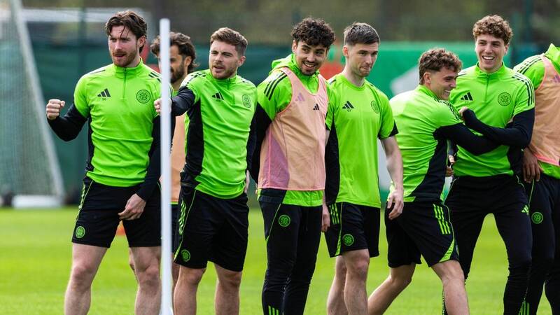 Training Gallery: Hibernian v Celtic
