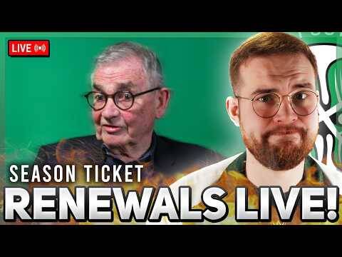 Celtic SEASON TICKET RENEWALS go live after Brian Wilson update. | Your opinions & more!