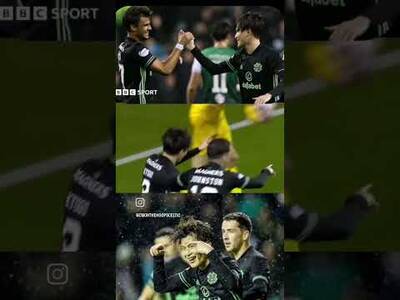 Ange Ball 🤩 Kyogo Scoring at Easter Road 2021 Some Footwork by Rogic!#Celtic #Kyogo