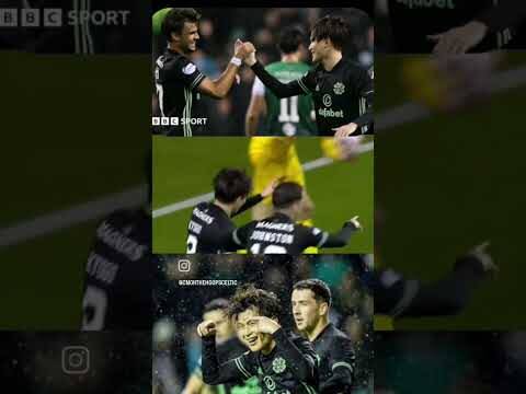 Ange Ball 🤩 Kyogo Scoring at Easter Road 2021 Some Footwork by Rogic!#Celtic #Kyogo