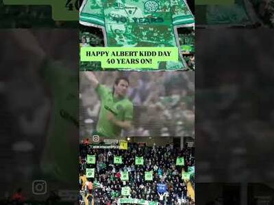 HAPPY ALBERT KIDD DAY!40 YEARS TODAY#ALBERTKIDD #CELTIC #scottishfootball