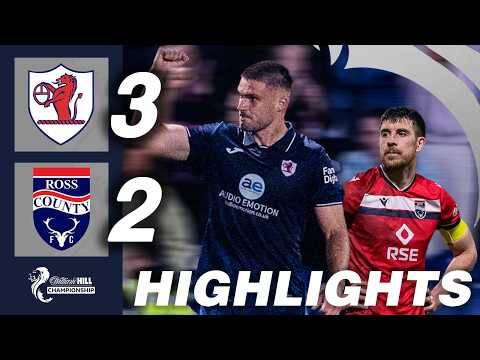 Raith Rovers 3-2 Ross County | HIGHLIGHTS | William Hill Championship