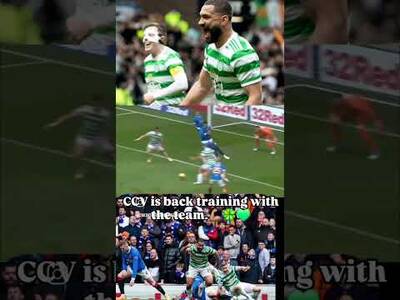 CCV IS BACK IN TRAINING/ WHEN HE SCORED THE WINNER AT IBROX! #cameroncartervickers #celticfc