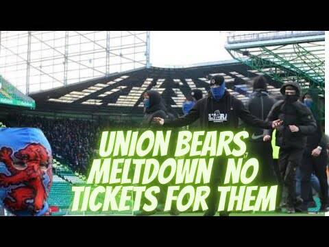 Union Bears Meletdown As They Are Locked Out of Celtic Park for the Glasgow Derby!