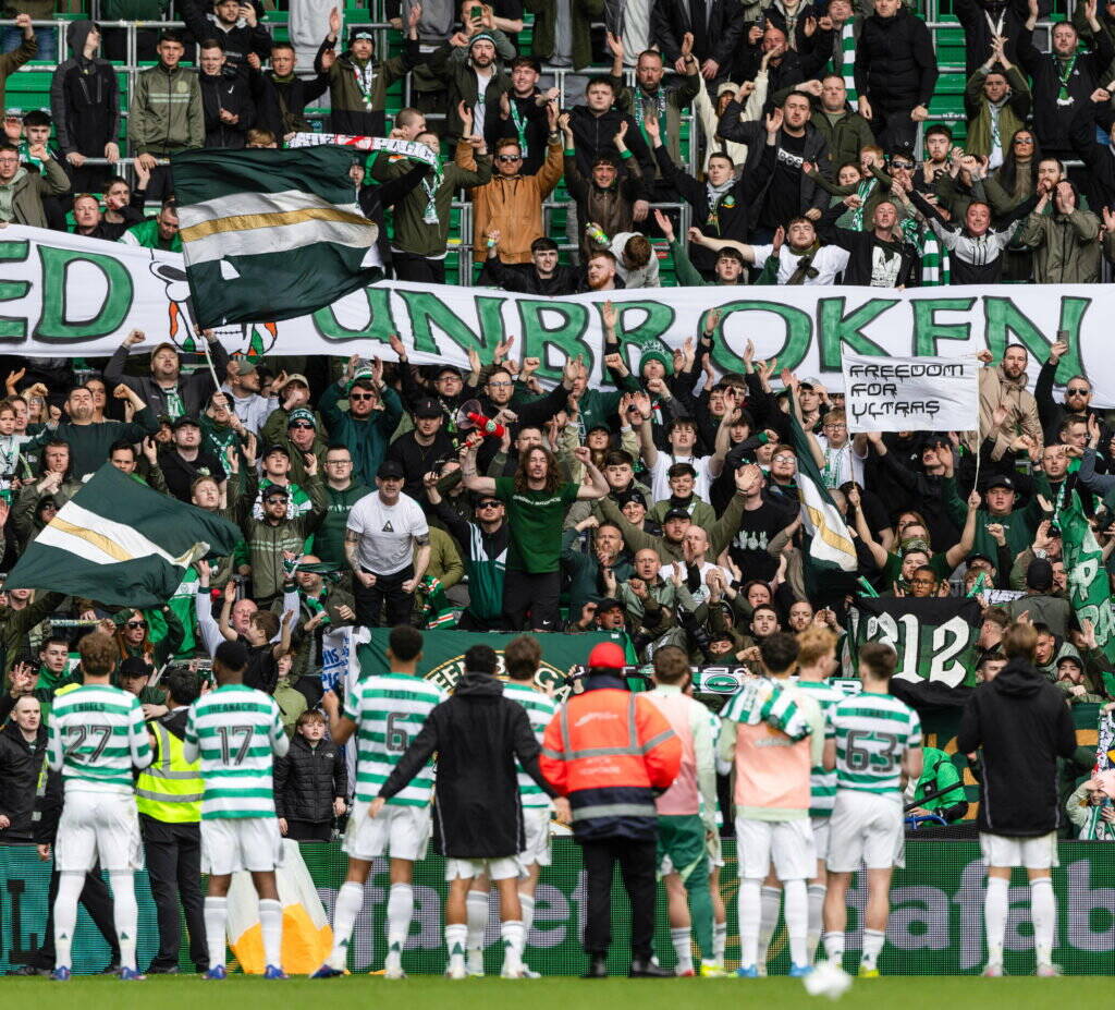 Green Brigade by-pass the Hibs ban