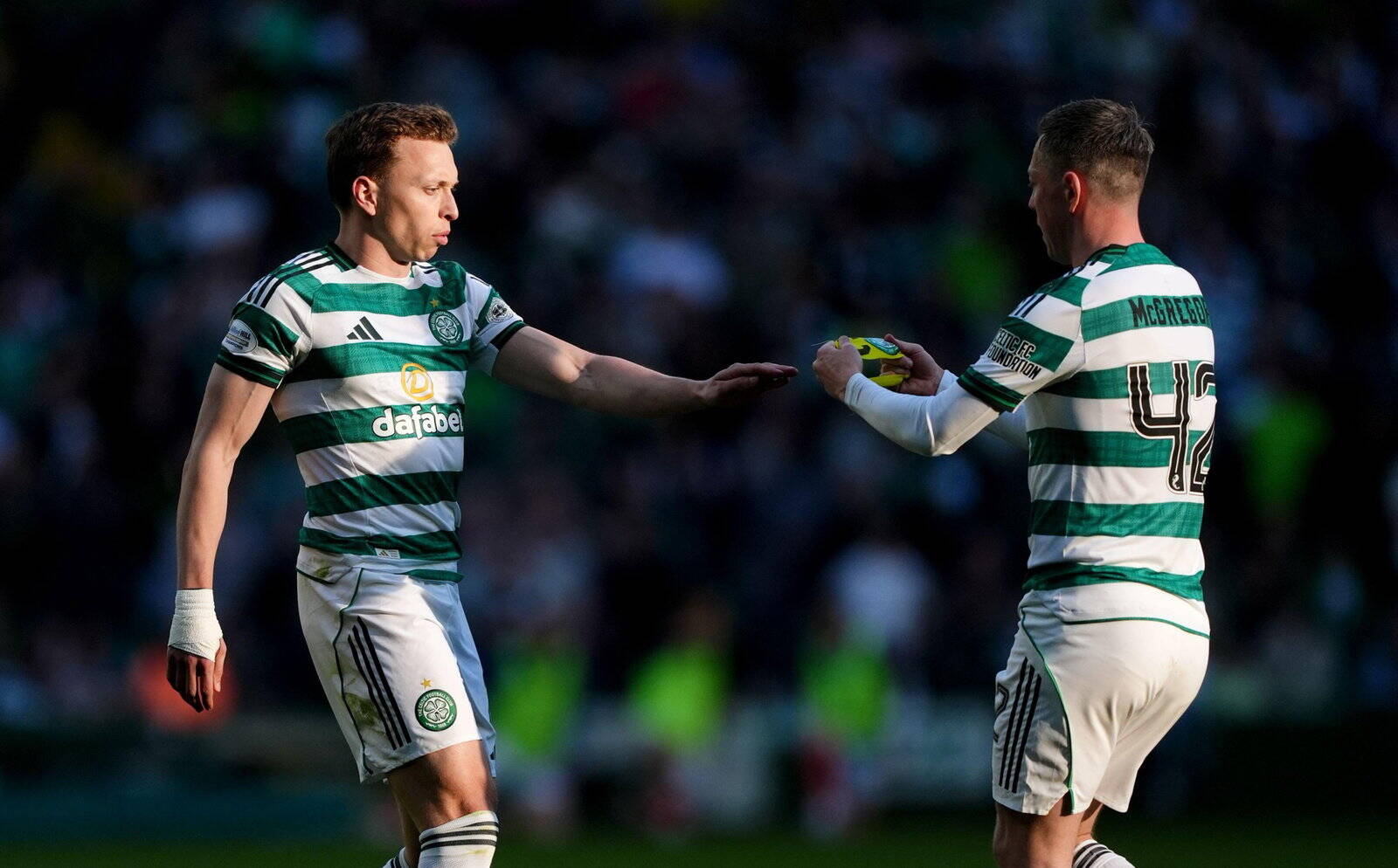 Confirmed Celtic Starting XI vs Hibernian: Johnston and Tounekti Start