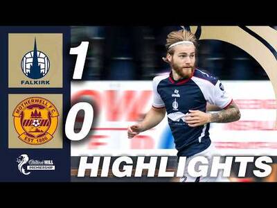 Falkirk 1-0 Motherwell | HIGHLIGHTS | William Hill Premiership