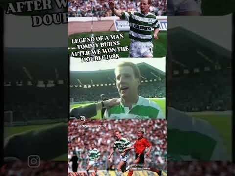Tommy Burns Interview 🍀💚 after Winning the Double 1988 #Tommyburns #Celtic