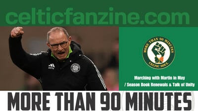 Marching with Martin in May / Season Book Renewals & Talk of Unity