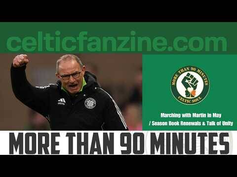 Marching with Martin in May / Season Book Renewals & Talk of Unity