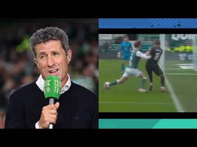 John Collins CALLS OUT VAR For “BLATENT Penalty” Missed For Celtic | Hibs 1-2 Celtic