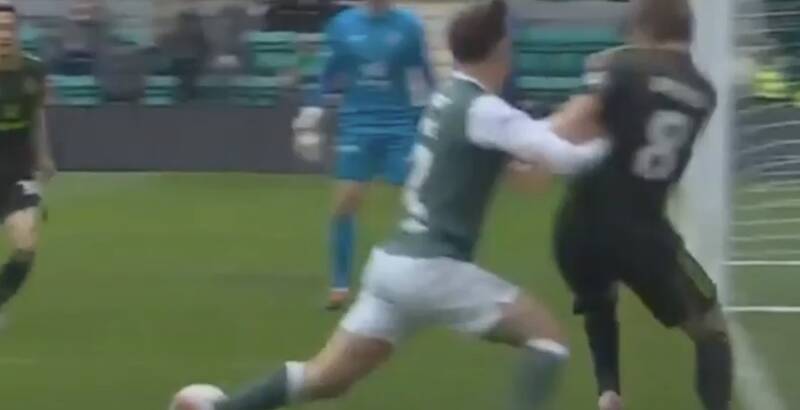 Video: Should Celtic have had a penalty incident after blatant push in box