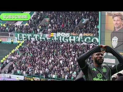 Celtic Fans Singing He’s Magic You Know About Kelechi Iheanacho Scores the Winner at Easter Road!