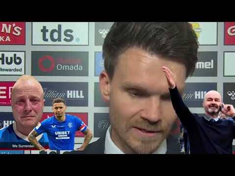 Danny Rohl Broken after Rangers Lose to Hearts and Now Out of the Title Race