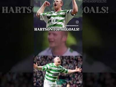 John Hartson Top 10 Goals #Celtic #Johnhartson