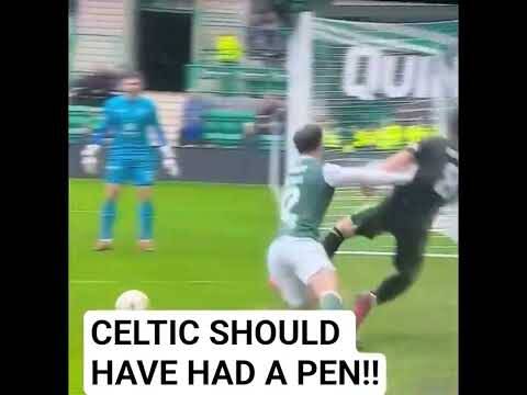POOR DECISION YESTERDAY NOT TO REWARD CELTIC A PENALTY! SFA CORRUPTION #celticfc #NYGREN
