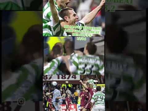 Stephen Mcmanus with Two Late Goals As Celtic Beat Hearts 3-2 at Tynecastle!1/1/06 #Stephenmcmanus