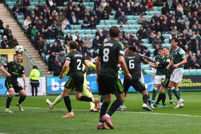 Michael Gannon left stunned by what Hibs fans did after equaliser vs Celtic