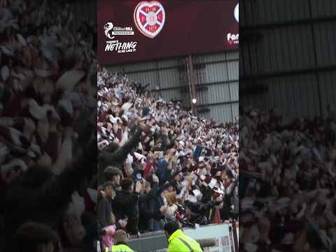 Gorgie Rules? Hearts fans roar at Tynecastle #spfl