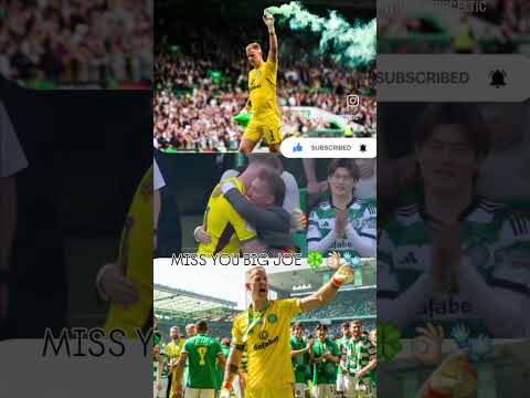 Joe Hart Leaving Celtic Park Pitch for the Final Time 🧤 #Joehart #Celtic