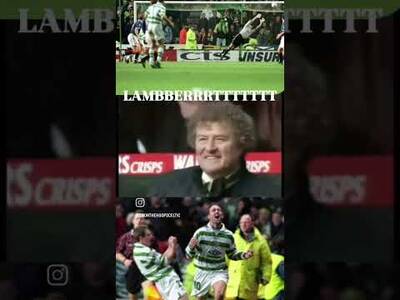 Paul Lambert scored one of the most iconic goals in Celtic history!