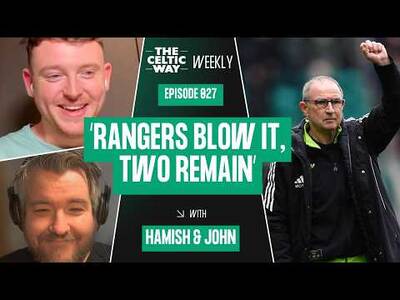 Rangers Are Done, It’s Down To Two | Celtic Title Race Picture | Derby Changes Needed?