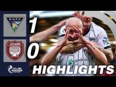 Dunfermline 1-0 Arbroath | HIGHLIGHTS | William Hill Premiership Play Off Quarter Final 1st Leg