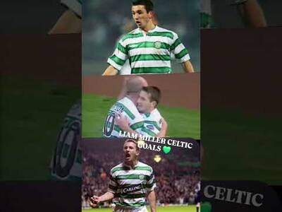 ☘️ Liam Miller Celtic Goals #celticfc #manutd #corkcity #hibs #leeds