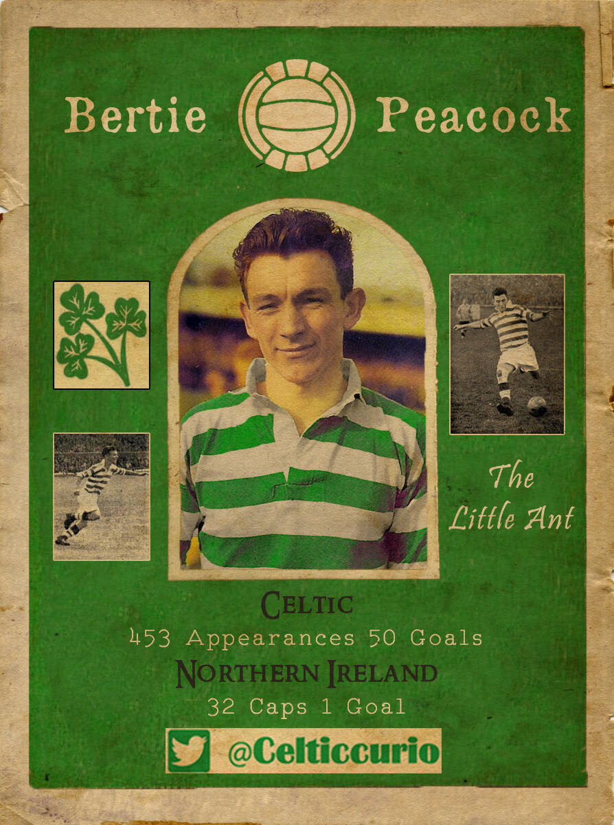 On this Day – 65 years ago, Bertie Peacock left Celtic