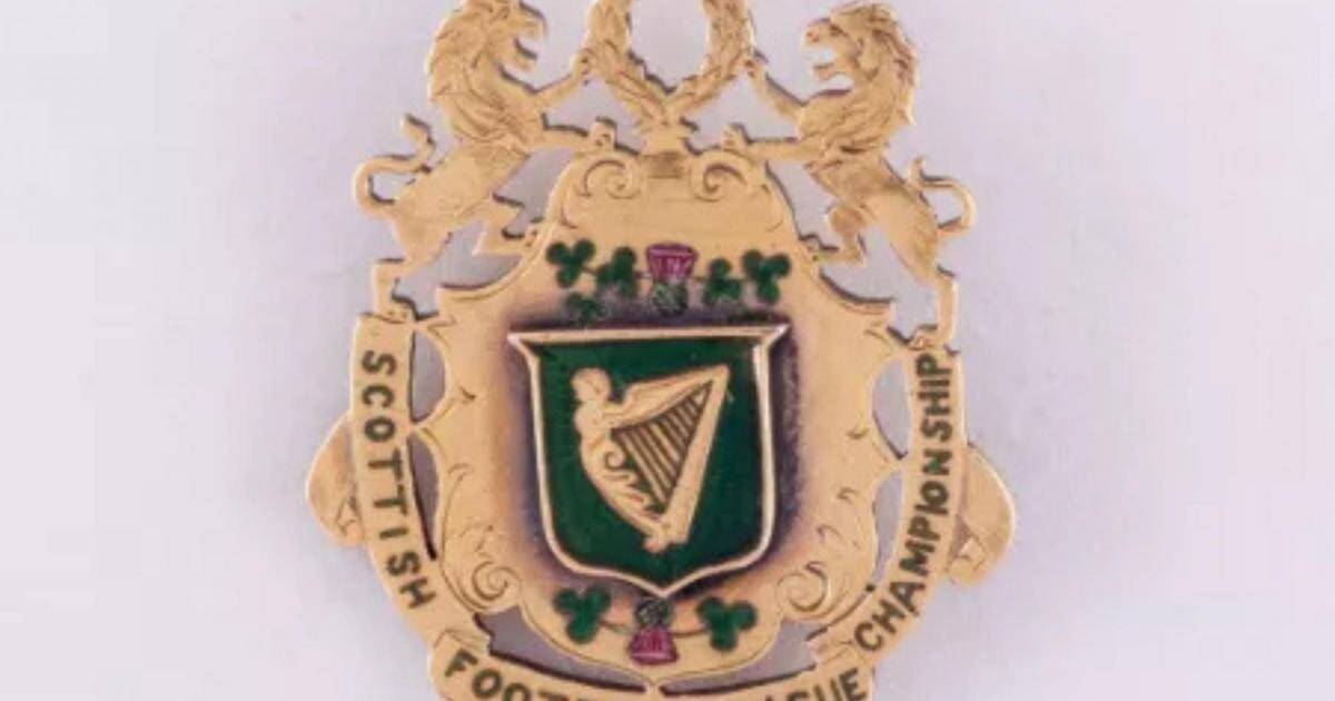 Willie Maley’s medal from Celtic’s first-ever league title up for auction