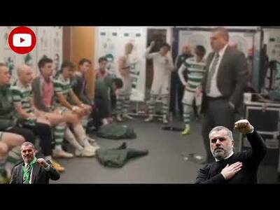 Ange Postecoglou Emotional Team Talk Ahead of Cup Final Against Rangers 2023 Cup Final