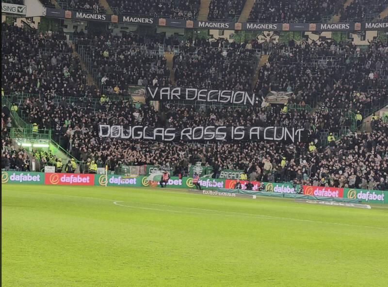 Douglas Ross wilts under a caustic hail of sarcasm from Bernard Ponsonby, as veteran journo’s one-liner tears his performance on the line at Hibs and Celtic apart