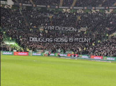 Douglas Ross wilts under a caustic hail of sarcasm from Bernard Ponsonby, as veteran journo’s one-liner tears his performance on the line at Hibs and Celtic apart