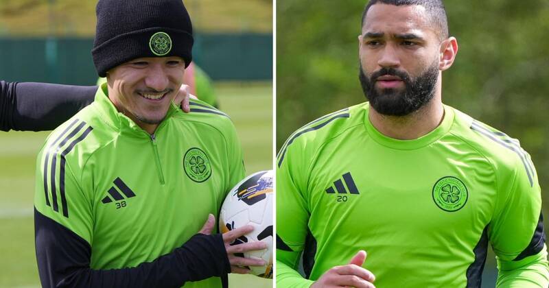 Celtic injury boost as key duo pictured in training ahead of Rangers clash