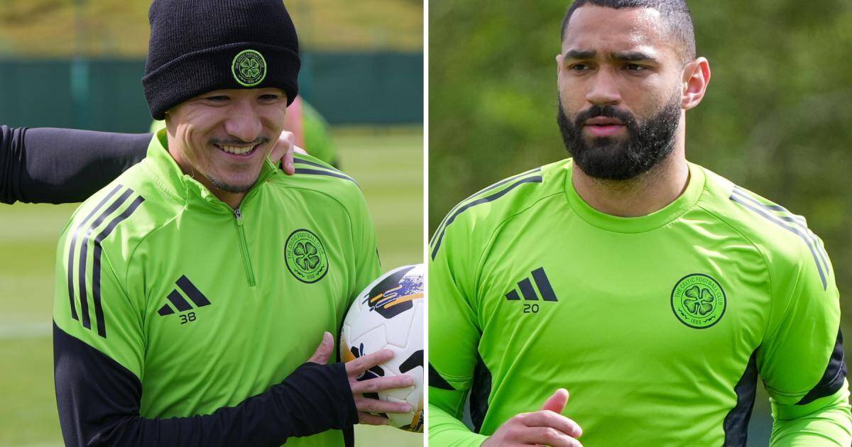 Celtic injury boost as key duo pictured in training ahead of Rangers clash
