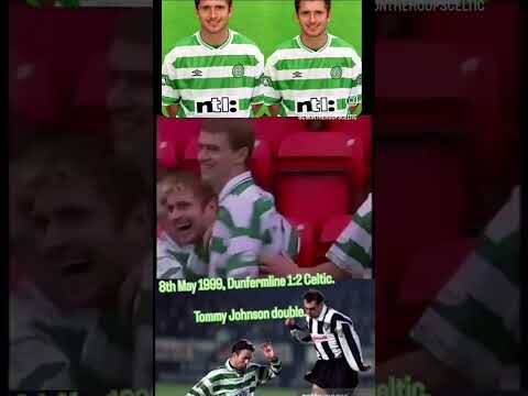 8th May 1999, Dunfermline 1:2 Celtic. Tommy Johnson double.#CelticFC