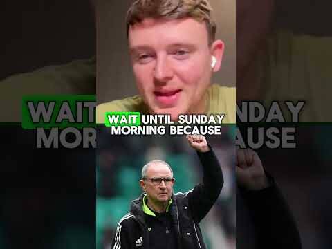 🍀How are we all feeling as Celtic enter the final week of the title race?